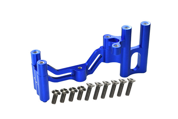 Aluminum Servo Mount For LOSI 1:6 4WD Super Baja Rey LOS05013 / Super Baja Rey 2.0 LOS05021 Upgrades - Blue