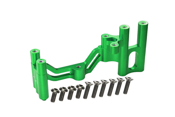 Aluminum Servo Mount For LOSI 1:6 4WD Super Baja Rey LOS05013 / Super Baja Rey 2.0 LOS05021 Upgrades - Green