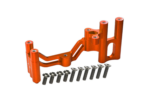 Aluminum Servo Mount For LOSI 1:6 4WD Super Baja Rey LOS05013 / Super Baja Rey 2.0 LOS05021 Upgrades - Orange