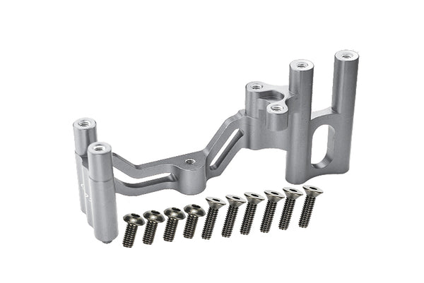 Aluminum Servo Mount For LOSI 1:6 4WD Super Baja Rey LOS05013 / Super Baja Rey 2.0 LOS05021 Upgrades - Silver