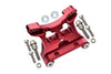Aluminum Front Damper Mount For LOSI 1:6 4WD Super Baja Rey LOS05013 / Super Baja Rey 2.0 LOS05021 Upgrades - Red