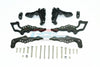 Losi 1/6 Super Baja Rey 4X4 Desert Truck Aluminum Rear Damper Mount - 1 Set Black