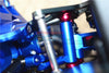 Aluminum Stabilizing Mount For Steering Assembly For LOSI 1:6 4WD Super Baja Rey LOS05013 / Super Baja Rey 2.0 LOS05021 Upgrades - Blue