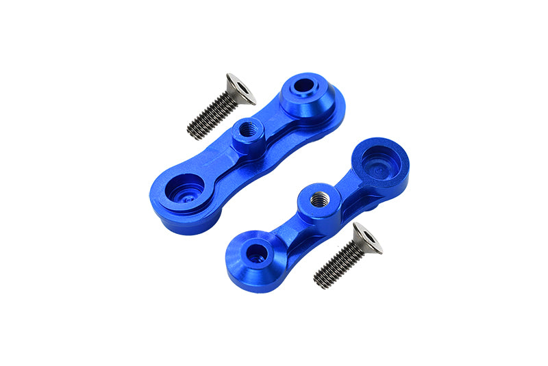 Aluminum Stabilizing Mount For Steering Assembly For LOSI 1:6 4WD Super Baja Rey LOS05013 / Super Baja Rey 2.0 LOS05021 Upgrades - Blue