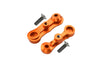 Aluminum Stabilizing Mount For Steering Assembly For LOSI 1:6 4WD Super Baja Rey LOS05013 / Super Baja Rey 2.0 LOS05021 Upgrades - Orange