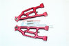 Losi 1/6 Super Baja Rey 4X4 Desert Truck Aluminum Front Lower Suspension Arm - 1Pr Set Red