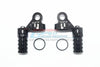 Losi 1/6 Super Baja Rey 4X4 Desert Truck Aluminum Damper Cap With Piggyback Reservoirs - 4Pc Set Black