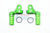 Losi 1/6 Super Baja Rey 4X4 Desert Truck Aluminum Damper Cap With Piggyback Reservoirs - 4Pc Set Green