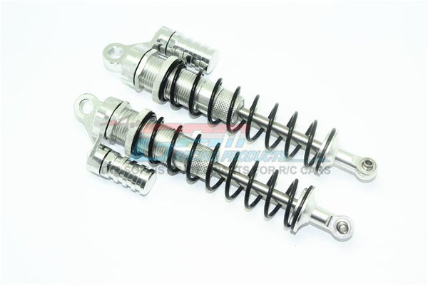 Losi 1/6 Super Baja Rey 4X4 Desert Truck Aluminum Rear L-Shape Shocks (170mm) - 1Pr Set Silver