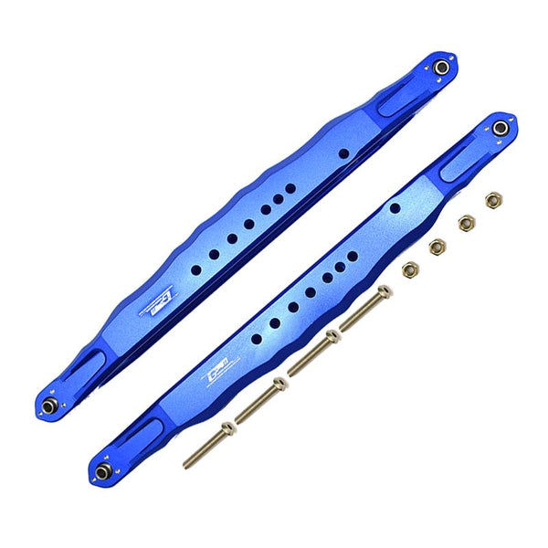 Losi 1/6 4WD Super Baja REY 2.0 LOS05021 Aluminum Rear Lower Trailing Arms  - 10Pc Set Blue