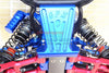 Losi 1/6 Super Baja Rey 4X4 Desert Truck Aluminum Front Bumper Mount - 1Pc Set Blue