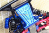 Losi 1/6 Super Baja Rey 4X4 Desert Truck Aluminum Front Bumper Mount - 1Pc Set Blue