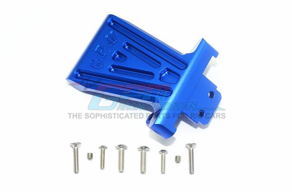 Losi 1/6 Super Baja Rey 4X4 Desert Truck Aluminum Front Bumper Mount - 1Pc Set Blue