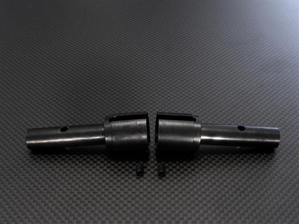 HPI Baja 5B RTR, 5B SS, 5T Steel Rear Wheel Shaft - 1Pr Black