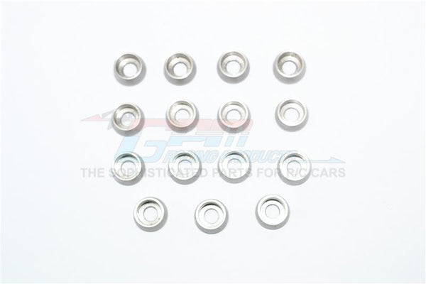 Stainless Steel 4mm Hole Cup Screw Meson - 15Pc Set
