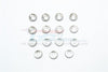 Stainless Steel 4mm Hole Cup Screw Meson - 15Pc Set