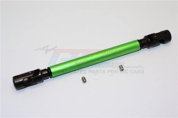 Tamiya CC01 Steel Adjustable Main Shaft With Aluminum Body (Long) - 1Pc Set Green