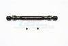 Tamiya CC01 Steel+Aluminum Center Drive Shaft (126mm-135mm) - 1Pc Set Black