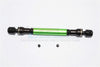 Tamiya CC01 Steel+Aluminum Center Drive Shaft (126mm-135mm) - 1Pc Set Green