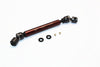Tamiya CC01 Steel+Aluminum Front & Rear Main Drive Shaft (126mm-135mm) - 1Pc Set Brown