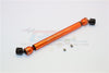 Tamiya CC01 Steel+Aluminum Center Drive Shaft (138mm-145mm) - 1Pc Set Orange