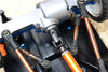 Tamiya CC01 Steel Adjustable Main Shaft With Aluminum Body (Short) - 1Pc Set Green