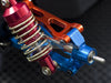 Team Losi 1/24 Micro SCT & Micro Rally Car Aluminum Rear Kncukle Arm - 1Pr Black