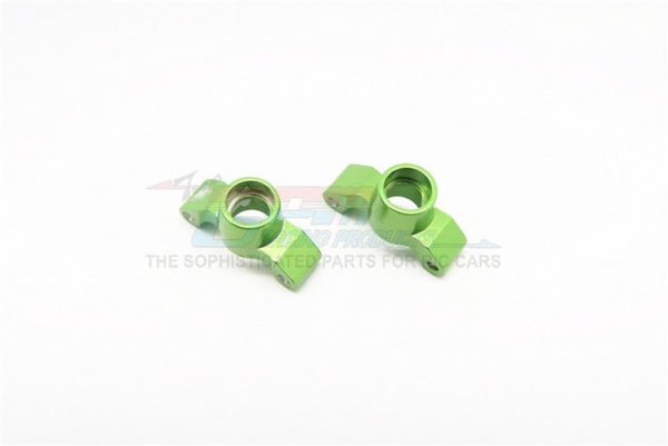Team Losi 1/24 Micro SCT & Micro Rally Car Aluminum Rear Kncukle Arm - 1Pr Green