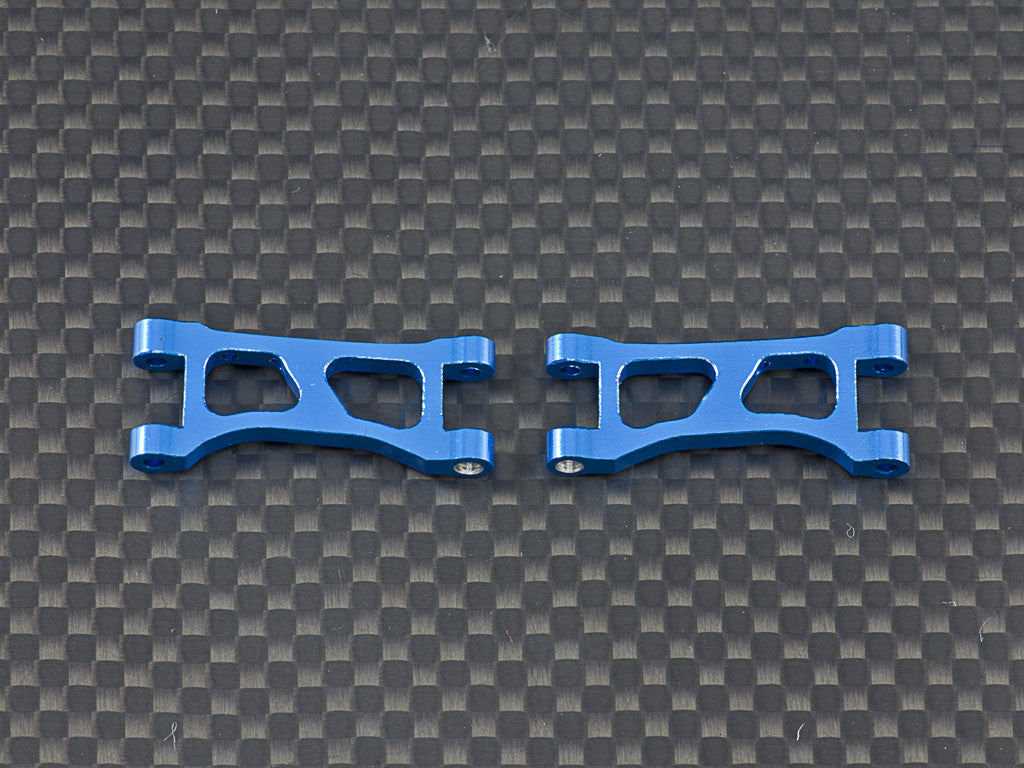 Team Losi 1/24 Micro SCT & Micro Rally Car Aluminum Front Upper Arm - 1Pr Blue
