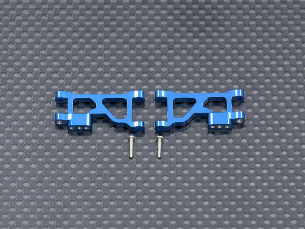 Team Losi 1/24 Micro SCT & Micro Rally Car Aluminum Front Lower Arm - 1Pr Blue