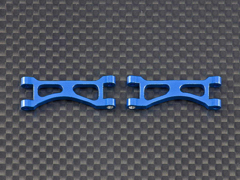 Team Losi 1/24 Micro SCT & Micro Rally Car Aluminum Rear Upper Arm - 1Pr Blue