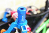 Axial SCX10 & SCX10 II Aluminum Hex Adapter 21mm Thick - 1Pr Set Green