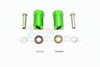 Axial SCX10 & SCX10 II Aluminum Hex Adapter 21mm Thick - 1Pr Set Green