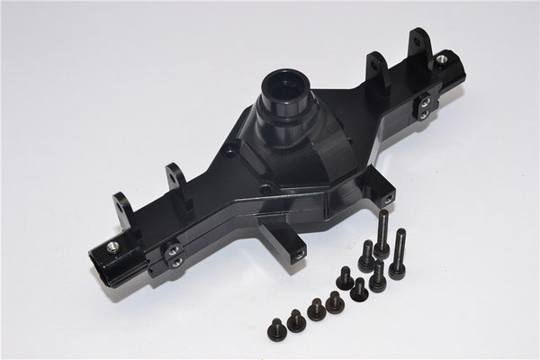 Axial SCX10 Aluminum Front / Rear Gear Box - 1 Set Black