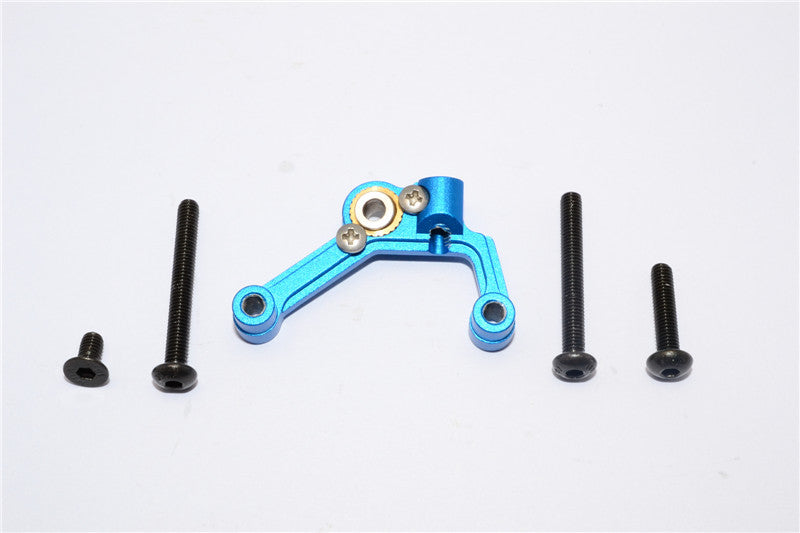 Axial SCX10 Aluminum Solid Axle Mount - 1Pc Set Blue