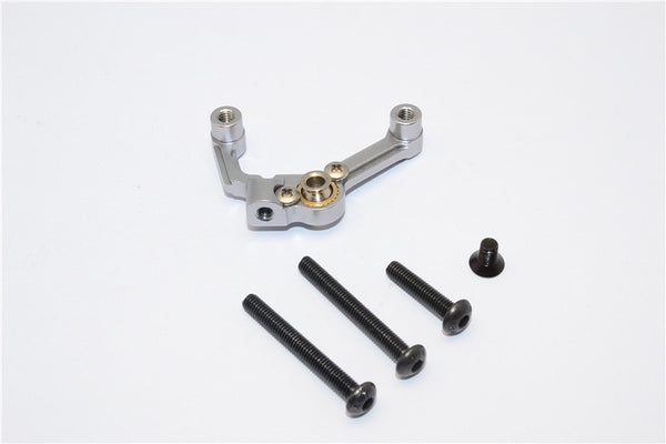Axial SCX10 Aluminum Solid Axle Mount - 1Pc Set Gray Silver