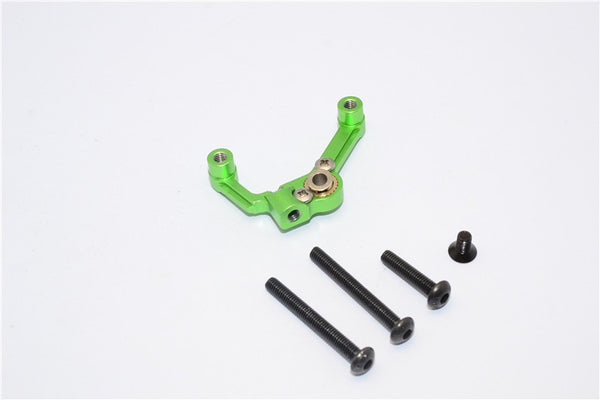 Axial SCX10 Aluminum Solid Axle Mount - 1Pc Set Green