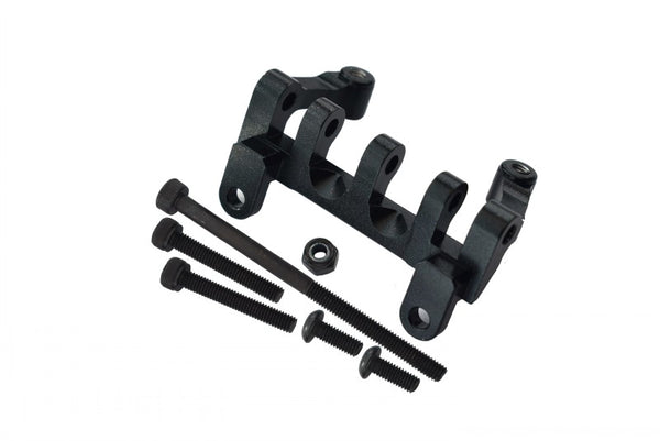 Axial SCX10 Aluminum Upper Center Link Mount - 1Pc Black