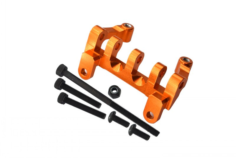 Axial SCX10 Aluminum Upper Center Link Mount - 1Pc Orange