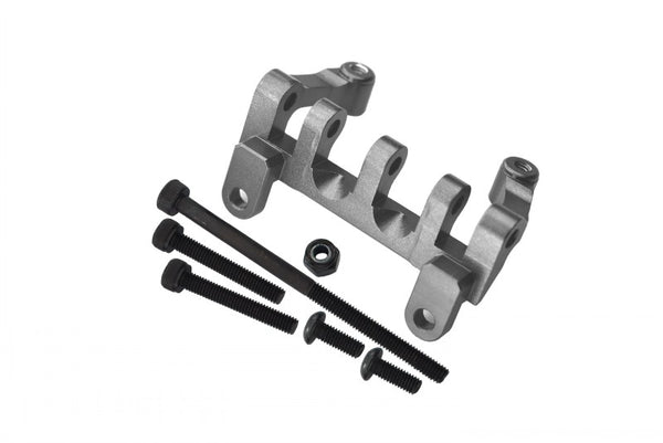 Axial SCX10 Aluminum Upper Center Link Mount - 1Pc Silver