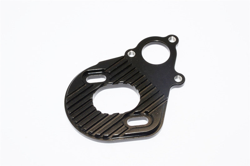 Axial SCX10 & Wraith Aluminum Motor Plate For AX10 Scorpion - 1Pc Black