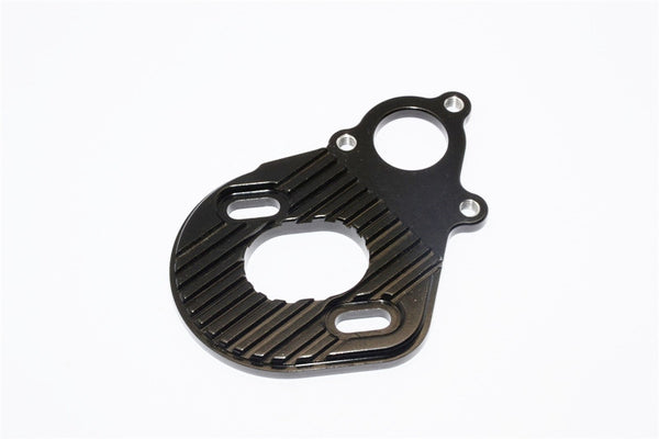 Axial SCX10 & Wraith Aluminum Motor Plate For AX10 Scorpion - 1Pc Black