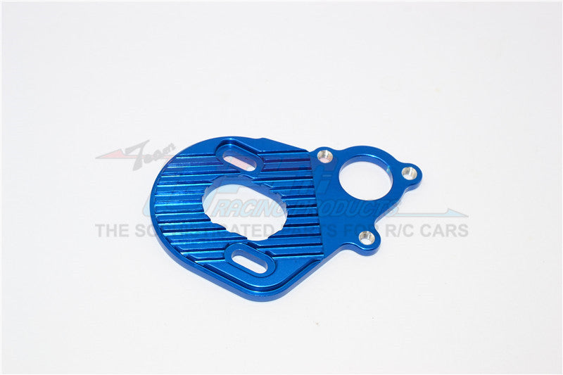 Axial SCX10 & Wraith Aluminum Motor Plate For AX10 Scorpion - 1Pc Blue