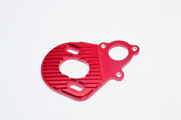 Axial SCX10 & Wraith Aluminum Motor Plate For AX10 Scorpion - 1Pc Red