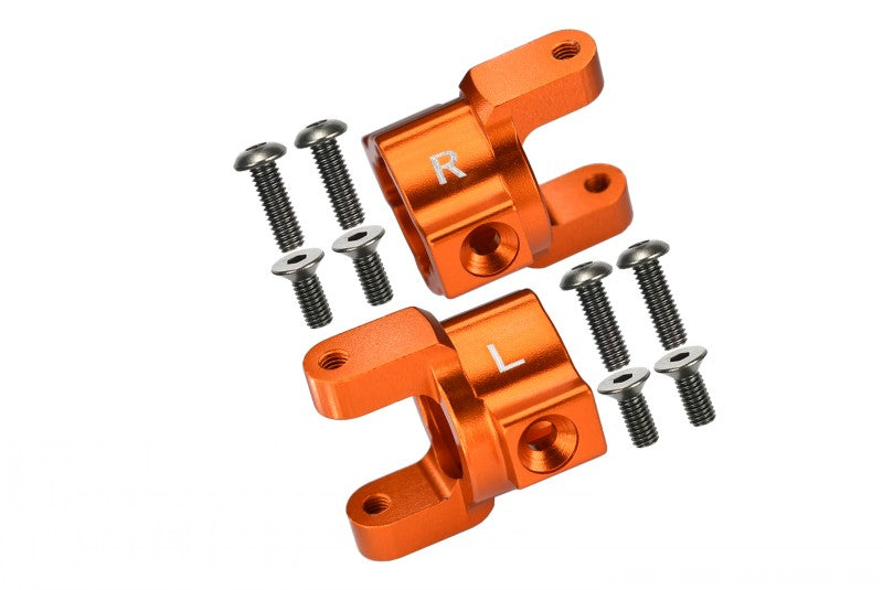 Axial SCX10 Aluminum Front C-Hub - 1Pr Set Orange