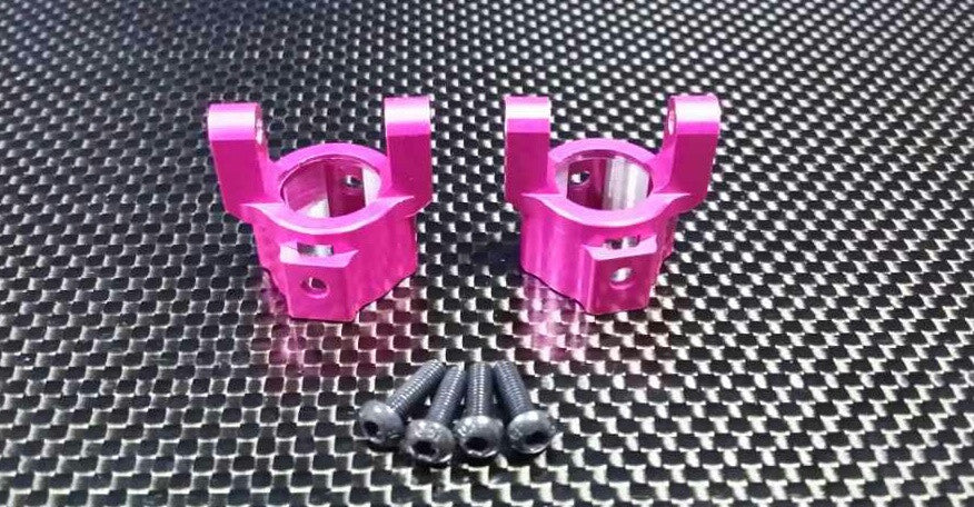 Axial SCX10 Aluminum Front C-Hub - 1Pr Set Pink