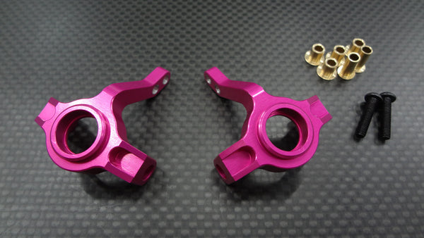 Axial SCX10 Aluminum Front Knuckle Arm - 1Pr Set Pink