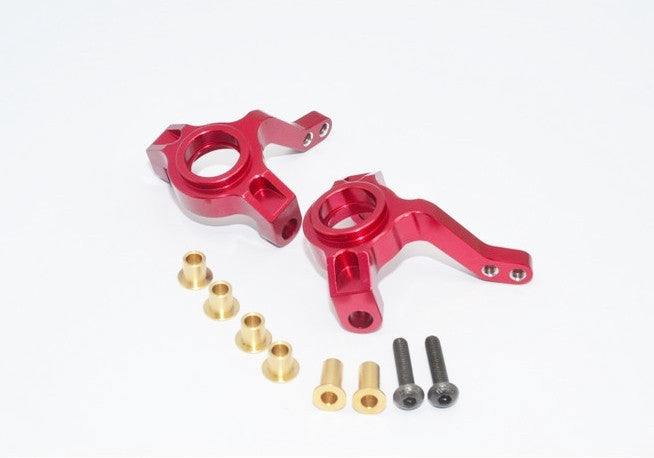 Axial SCX10 Aluminum Front Knuckle Arm - 1Pr Set Red