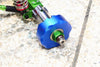 Axial SCX10 & SCX10 II Aluminum Pendulum Wheel Knuckle Axle Weight + 21mm Hex Adapter - 1Pr Set Brown