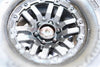 Axial SCX10 & SCX10 II Aluminum Rolling Beads Pendulum Wheel Knuckle Axle Weight + 21mm Hex Adapter - 1Pr Set Gray Silver